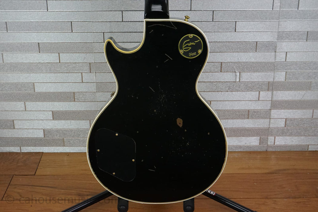 Gibson Custom Shop Murphy Lab Eric Clapton Signature '58 Les Paul Custom Reissue Relic - Ebony
