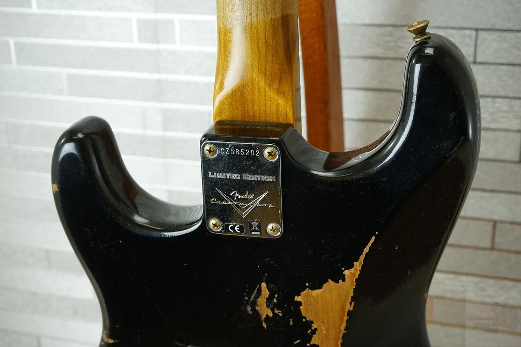 Fender Custom Shop 2025 LTD Roasted Dual-Mag II Stratocaster Relic - Aged Black