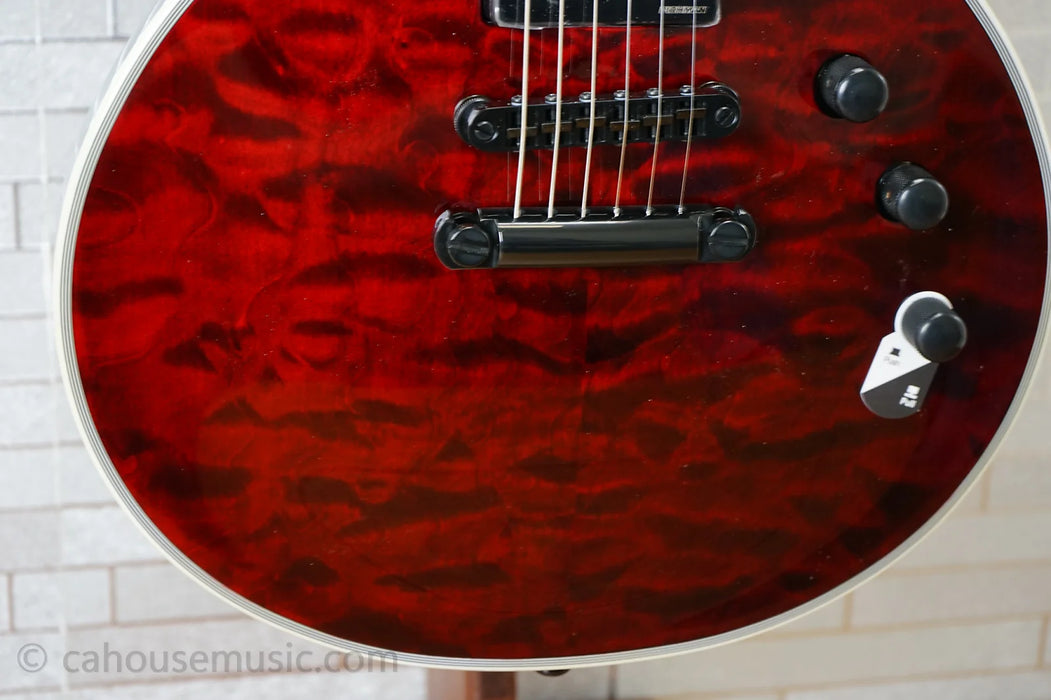 ESP LTD EC-1000 QM - See Thru Black Cherry