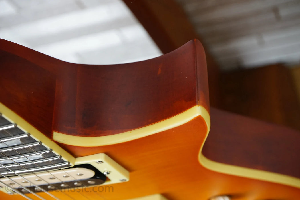 ESP LTD EC-1000T Flamed Maple - Honey Burst Satin