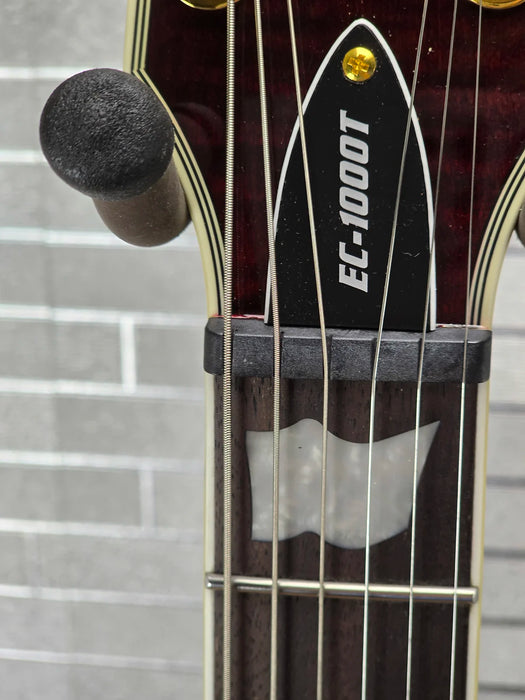 ESP LTD EC-1000T CTM Flamed Maple - See Thru Black Cherry