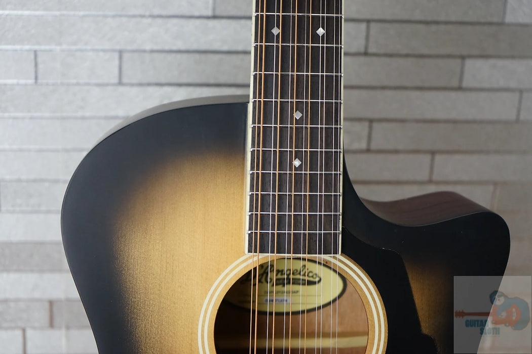 D'Angelico Premier Fulton 12-String Grand Auditorium - Aged Burst