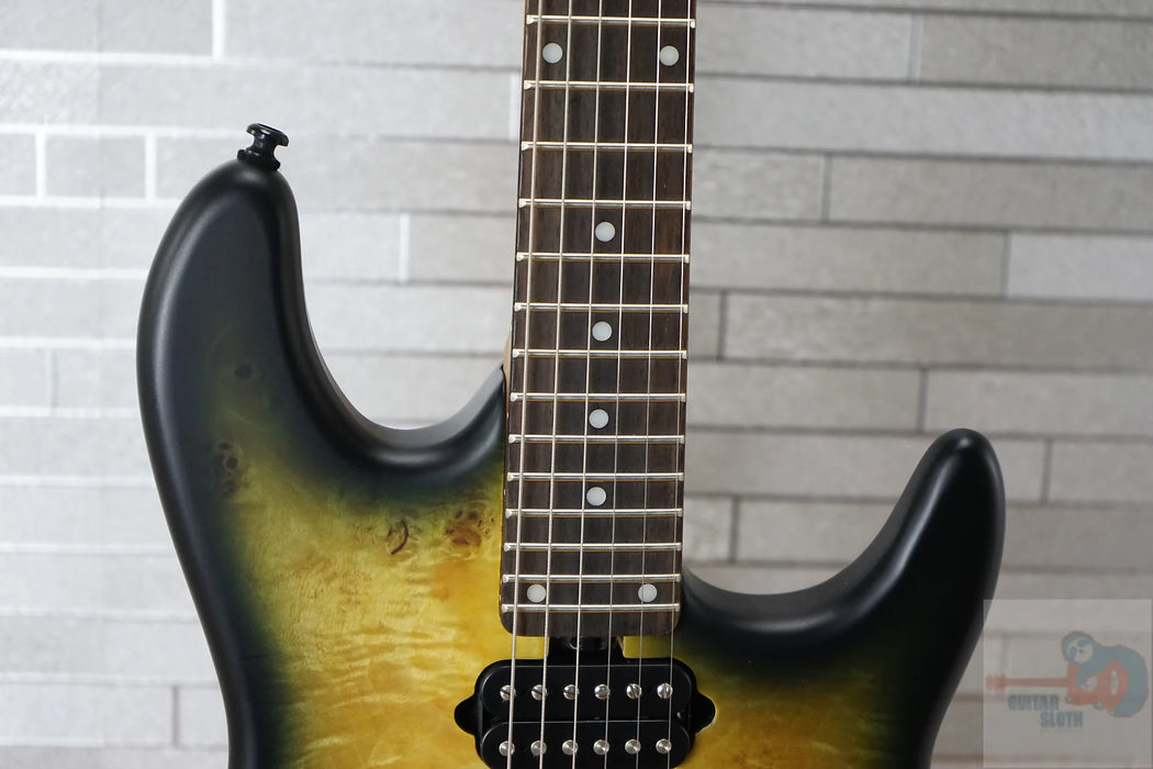 Sterling Jason Richardson 6 Signature Cutlass - Natural Poplar Burst - With Gig Bag