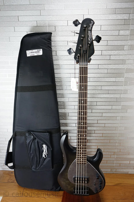 Sterling StingRay Ray35PB - Trans Black Satin
