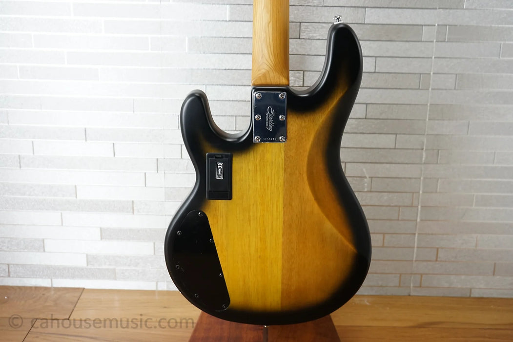 Sterling StingRay Ray34HHSM - Natural Burst Satin