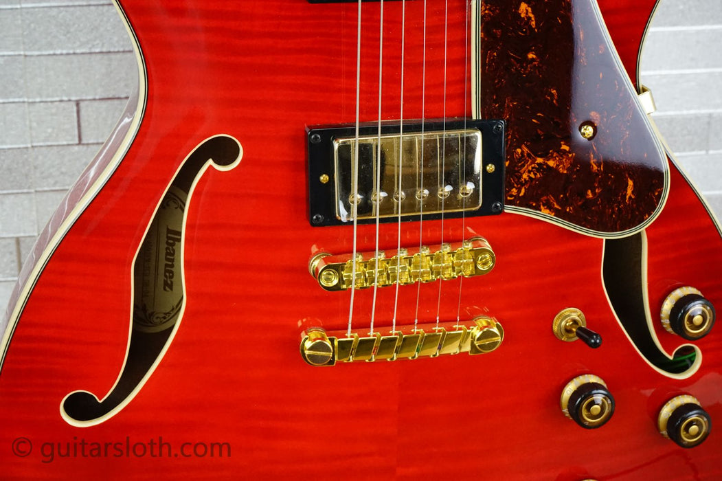 Ibanez AS93FM-TCD Artcore Expressionist - Transparent Cherry Red