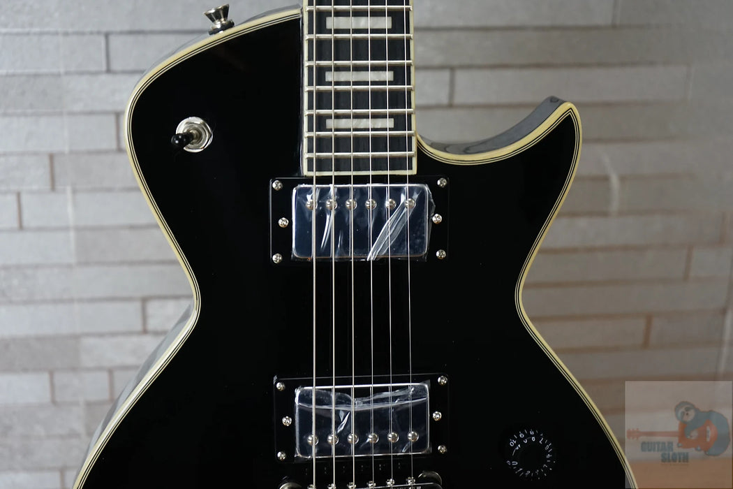 Tagima Mirach Guitar - Gloss Black - With Hardshell Case