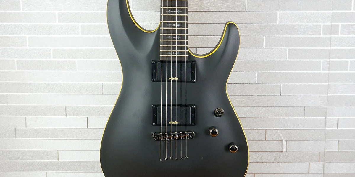 Buy Schecter Demon-6 - Aged Black Satin for Only $449.10 | C.A.