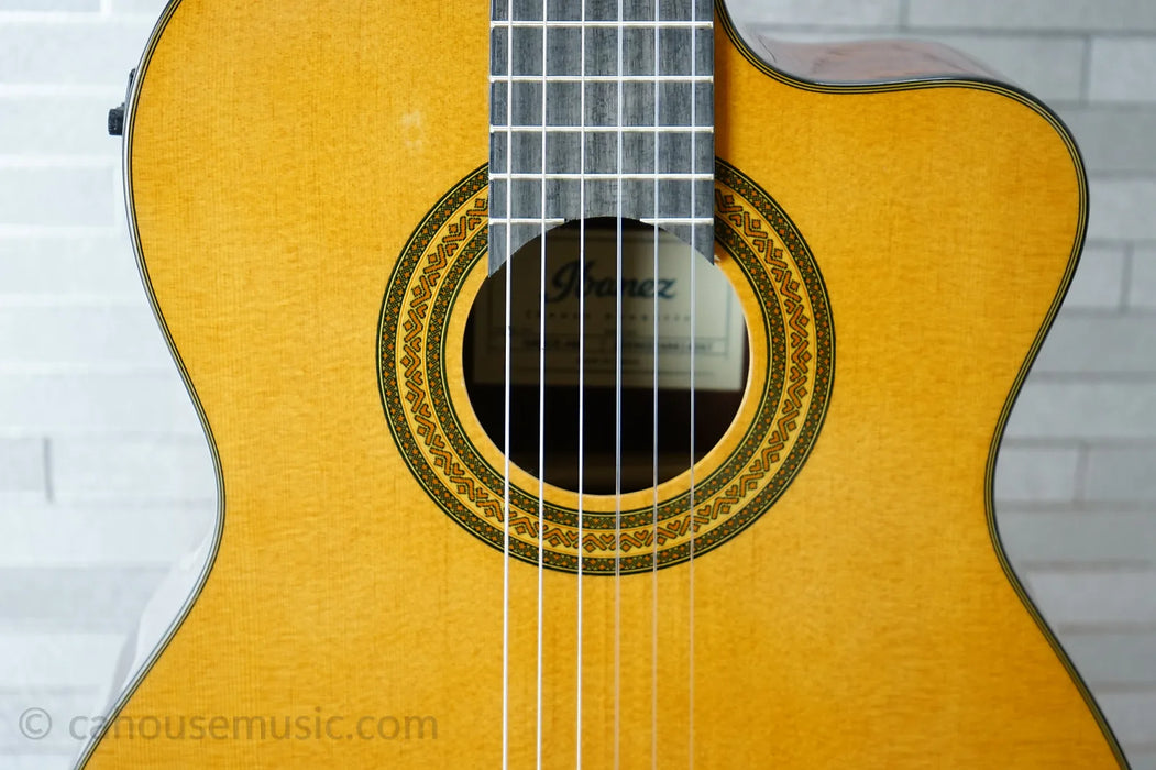 Ibanez GA6CE Spruce / Agathis Classical with Cutaway - Amber