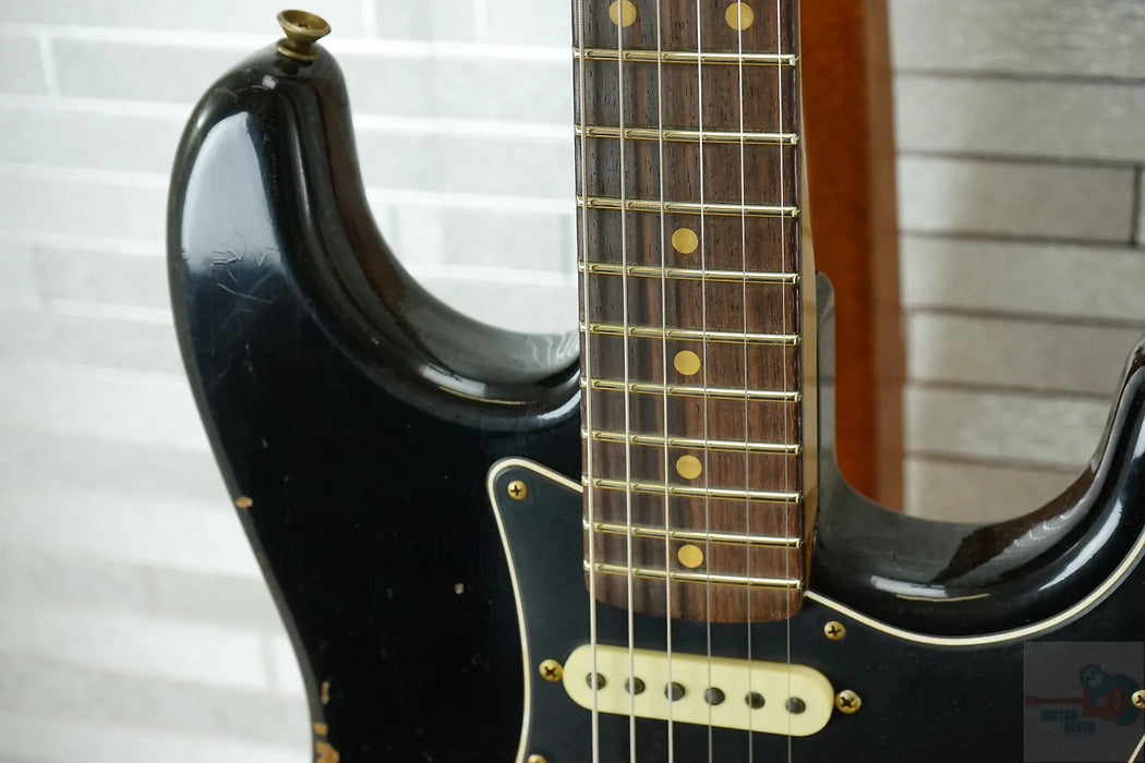 Fender Custom Shop 2025 LTD Roasted Dual-Mag II Stratocaster Relic - Aged Black