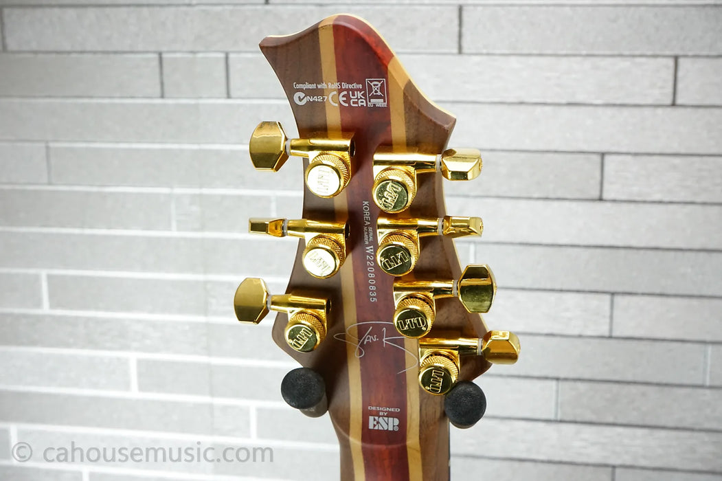 ESP LTD JR-7 Javier Reyes Signature Series - Faded Blue Sunburst