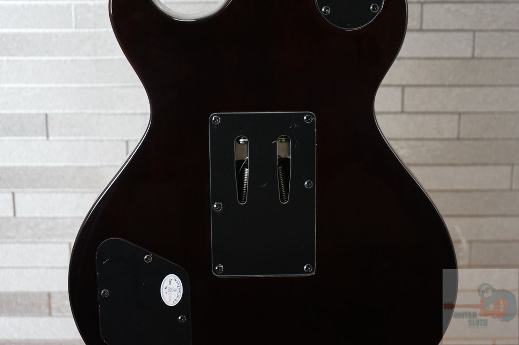 Dean Dean Thoroughbred Select Floyd Quilted Maple - Natural Black Burst