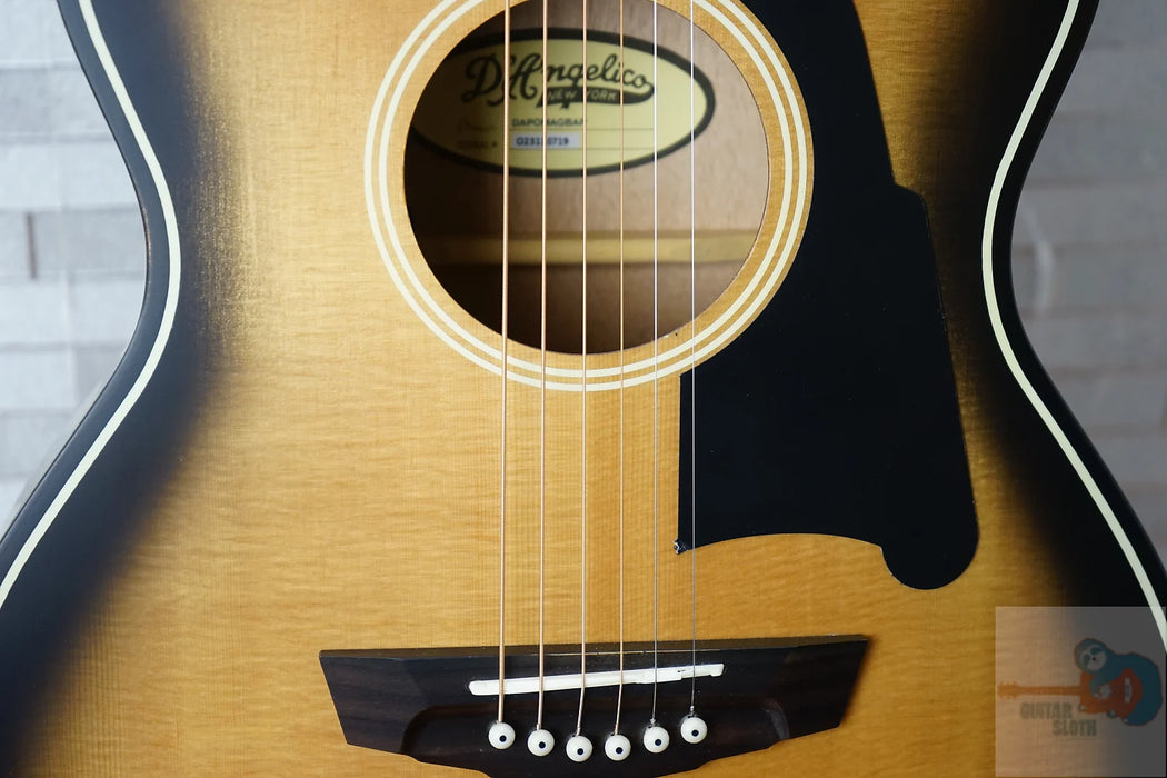 D'Angelico Premier Tammany with Electronics - Aged Burst