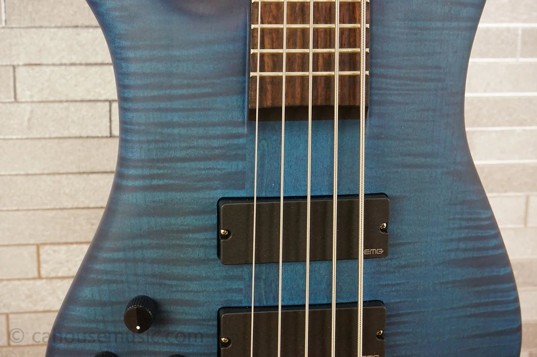 Spector Euro 5 LX Left Handed - Black & Blue Matte