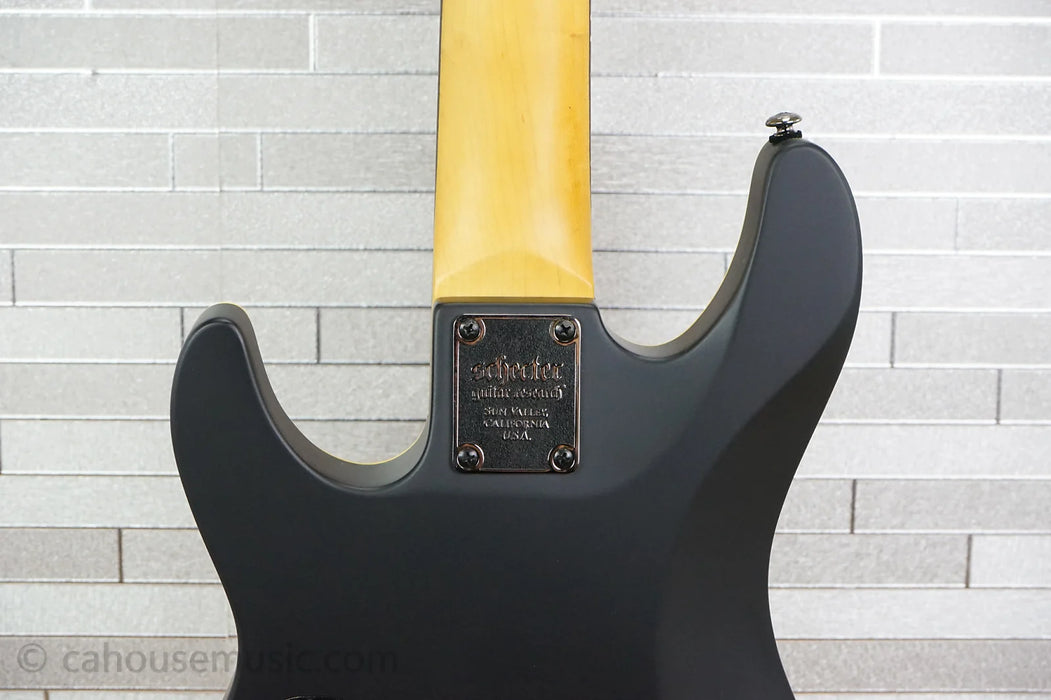 Schecter Demon-7 - Aged Black Satin