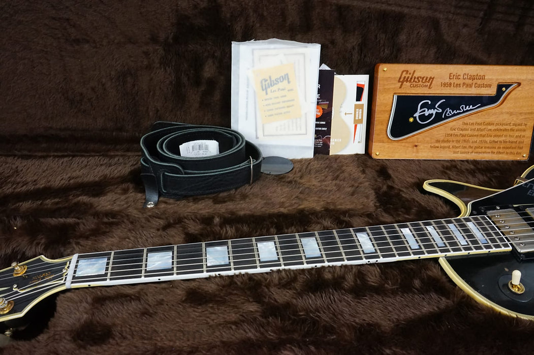 Gibson Custom Shop Murphy Lab Eric Clapton Signature '58 Les Paul Custom Reissue Relic - Ebony