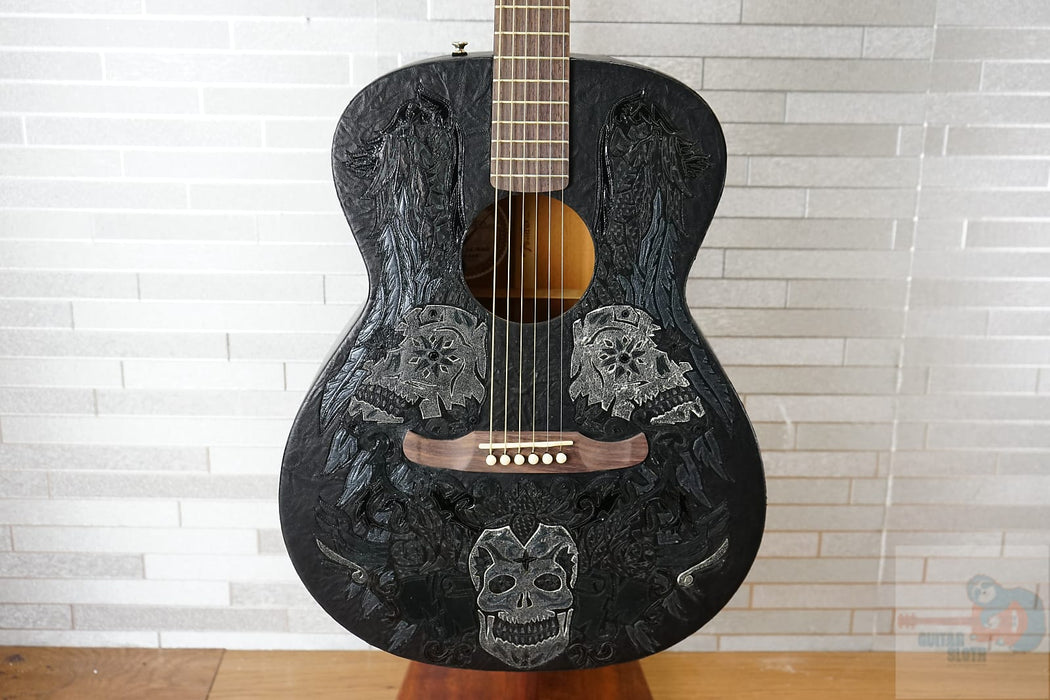 Fender Kangaroo and Alligator Leather Triple O Custom Shop Acoustic Guitar 2014 - Tony Murga Boots