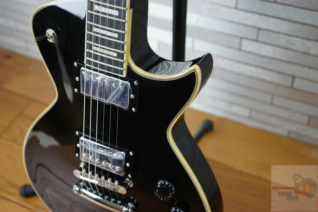 Tagima Mirach Guitar - Gloss Black - With Hardshell Case