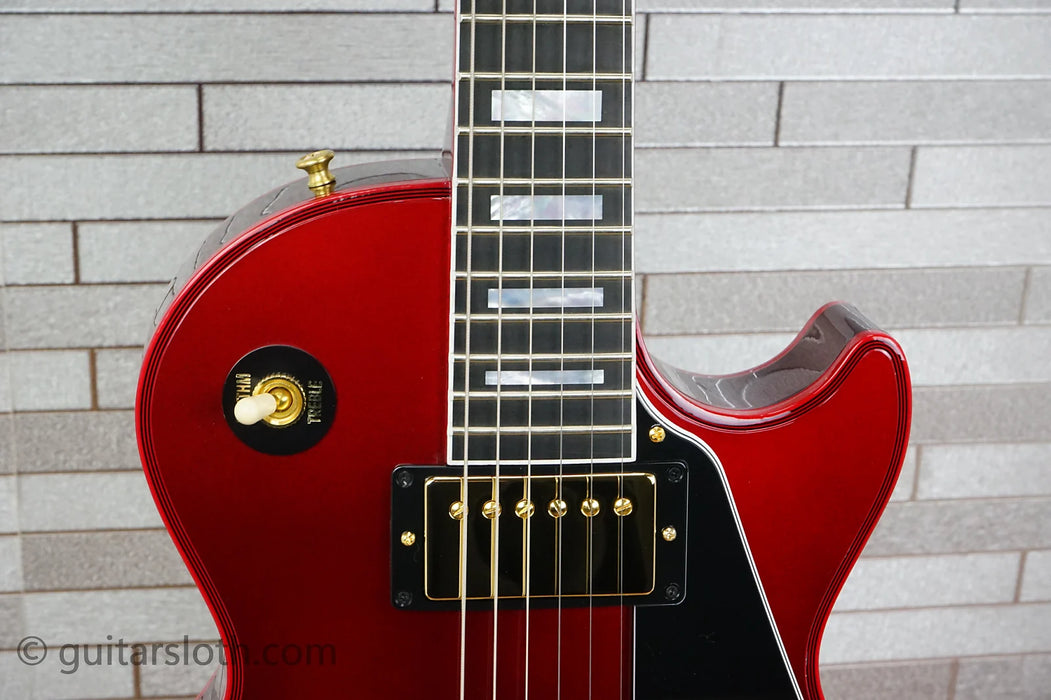 Gibson Special Order Custom Shop Les Paul Custom - Candy Apple Red Widow