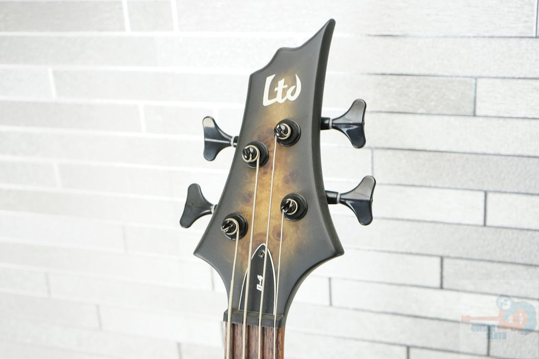 ESP LTD D-4 - Black Natural Burst Satin