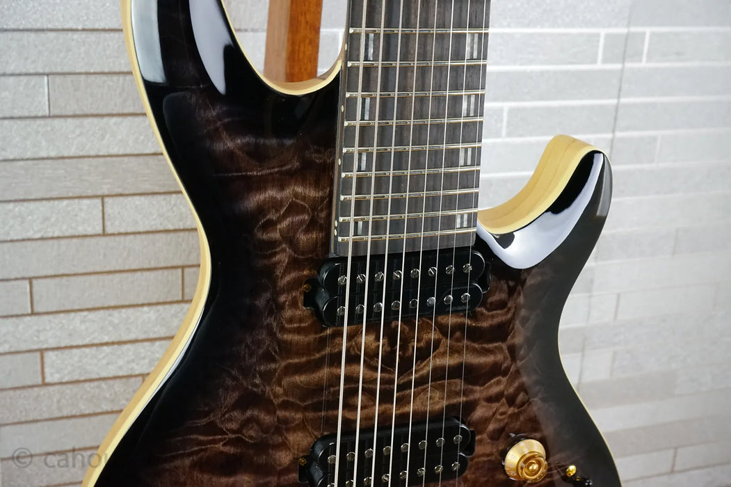 ESP LTD JR-608 Javier Reyes Signature - Fade Blue Sunburst