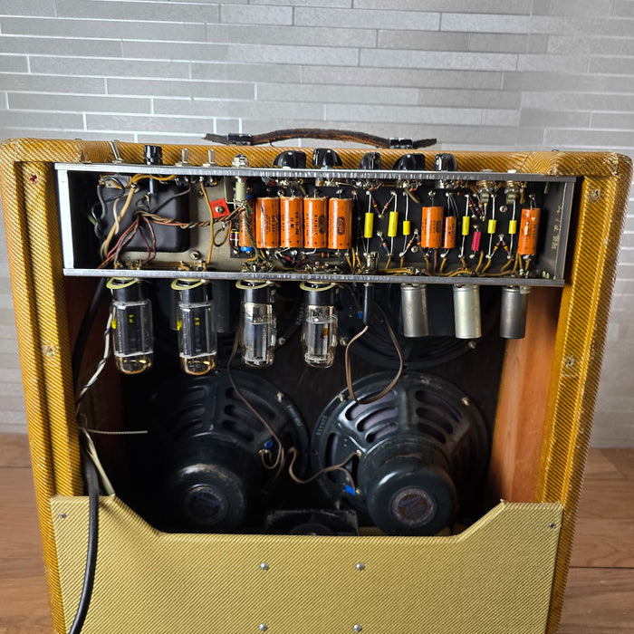 1955 Fender Bassman 5D6-A Narrow Panel 40-Watt 4x10" - Tweed