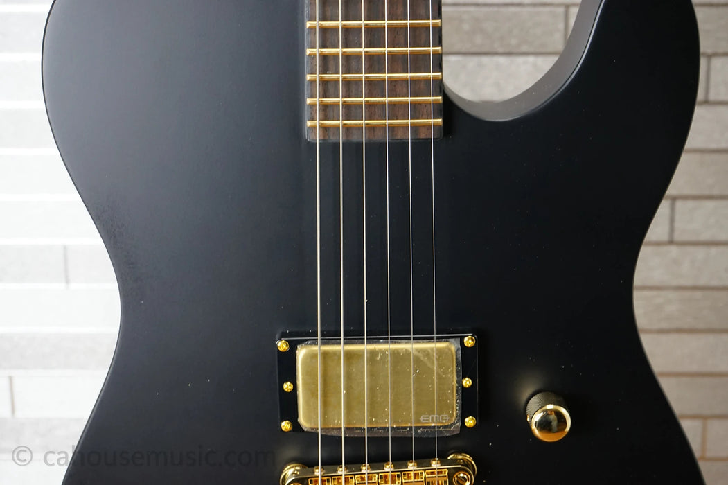 ESP LTD AA-1 Alan Ashby Signature Series - Black Satin