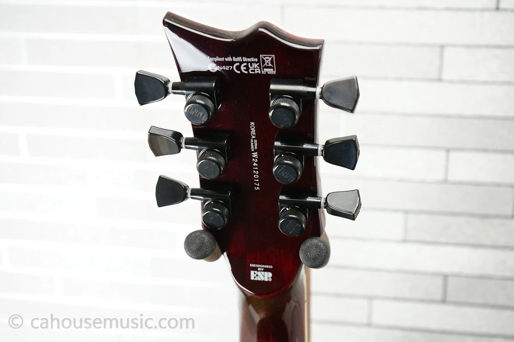 ESP LTD EC-1000 QM - See Thru Black Cherry