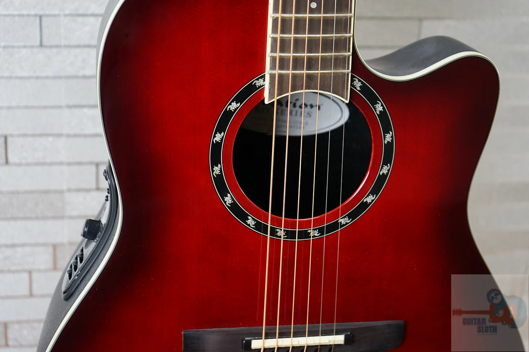 Ovation 2771AX-CCB-G Standard Balladeer - Cherry Burst
