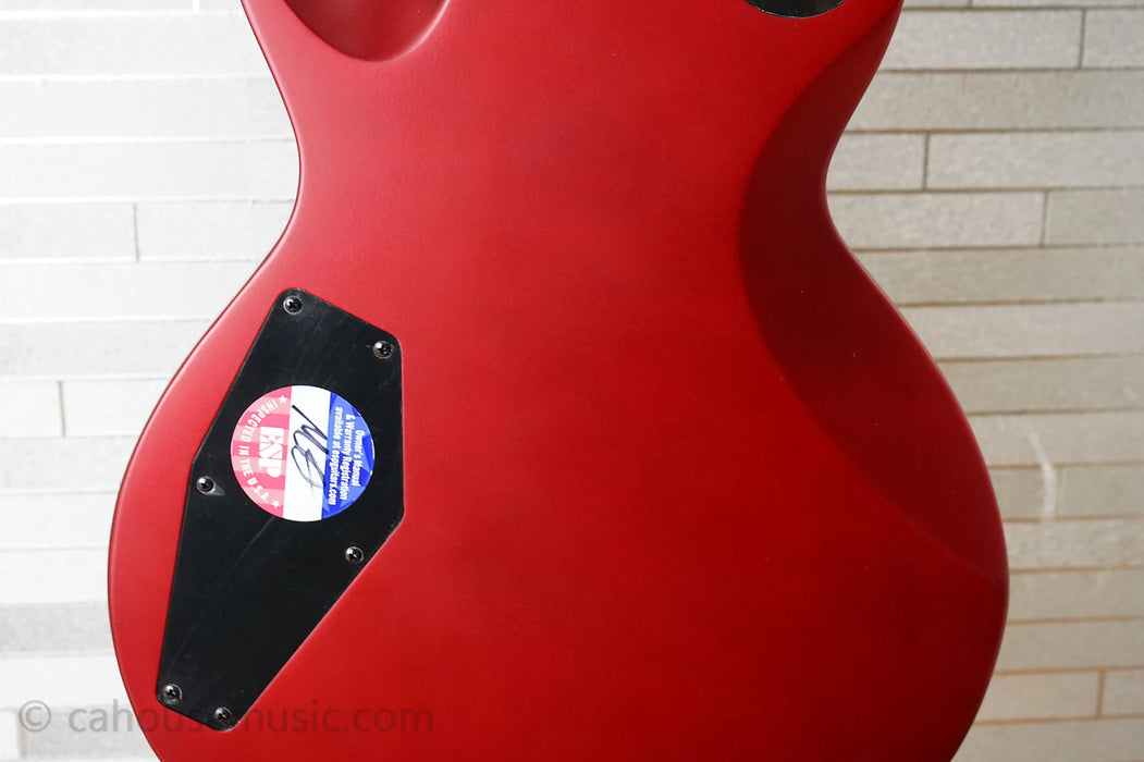 ESP LTD EC-256 - Candy Apple Red Satin