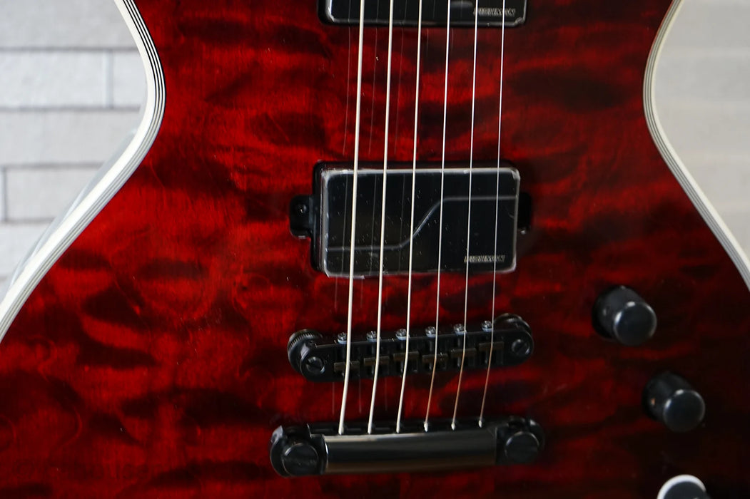 ESP LTD EC-1000 QM - See Thru Black Cherry