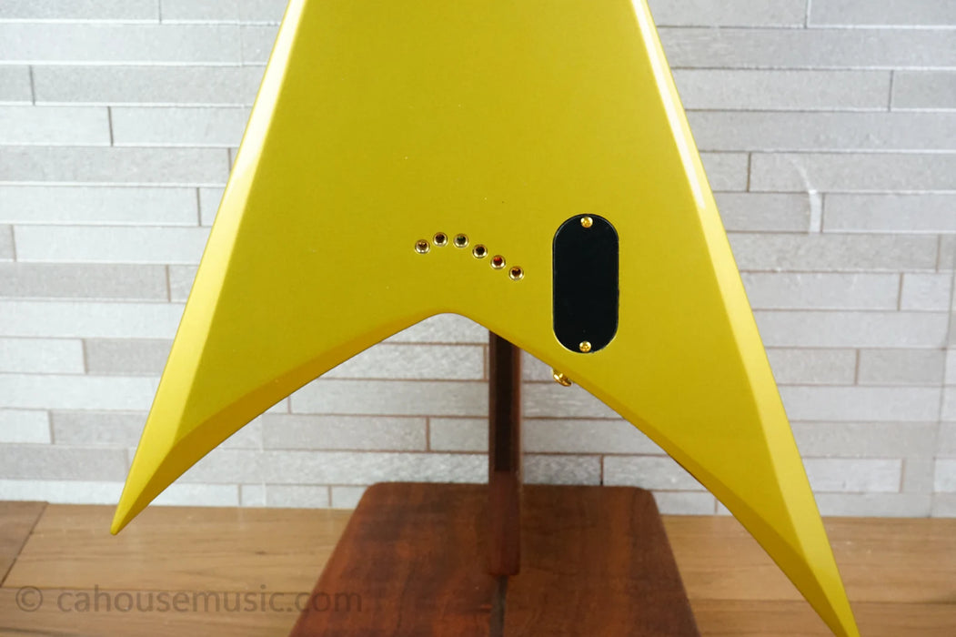 ESP LTD KH-V Kirk Hammett Signature - Metallic Gold