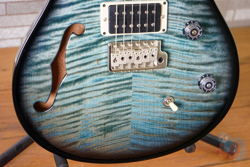 PRS CE 24 Semi-Hollow - Light Blue Smokeburst Custom Color
