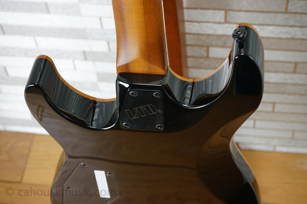 ESP LTD JM-II Josh Middleton Signature - Black Shadow Burst