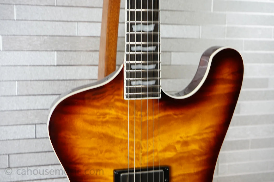 ESP LTD Phoenix-1001 Quilted Maple - Tobacco Sunburst