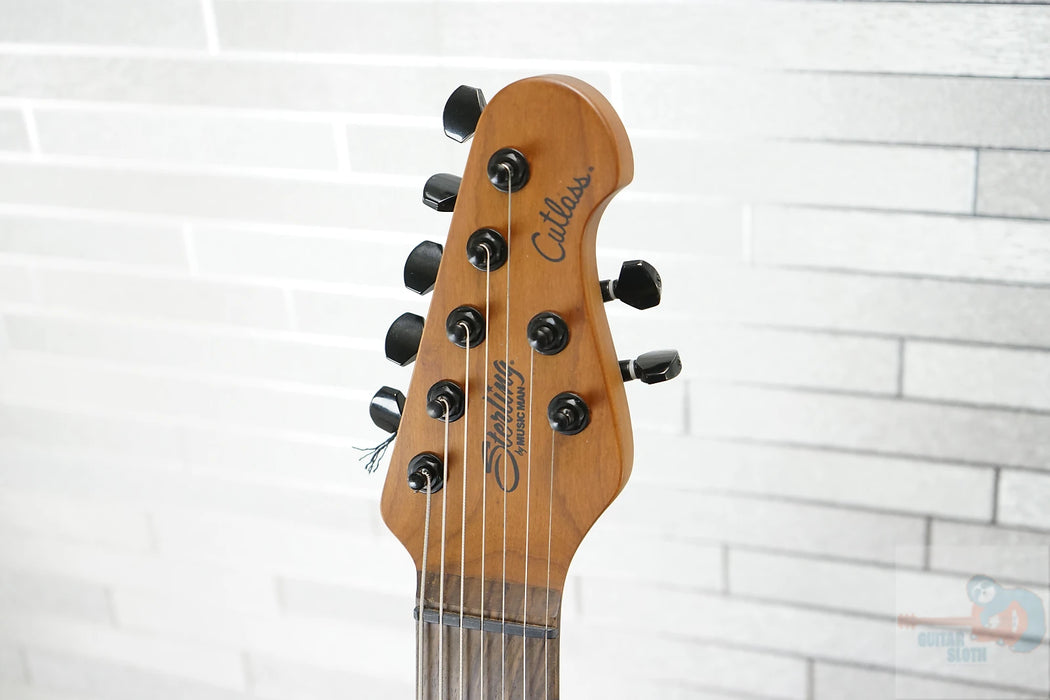 Sterling Jason Richardson Signature 7-String Cutlass - Dark Scarlet Burst Satin w/ Optional Gig Bag