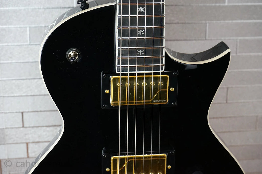 ESP LTD WA-Warbird Will Adler Signature - Black with Gold Graphic