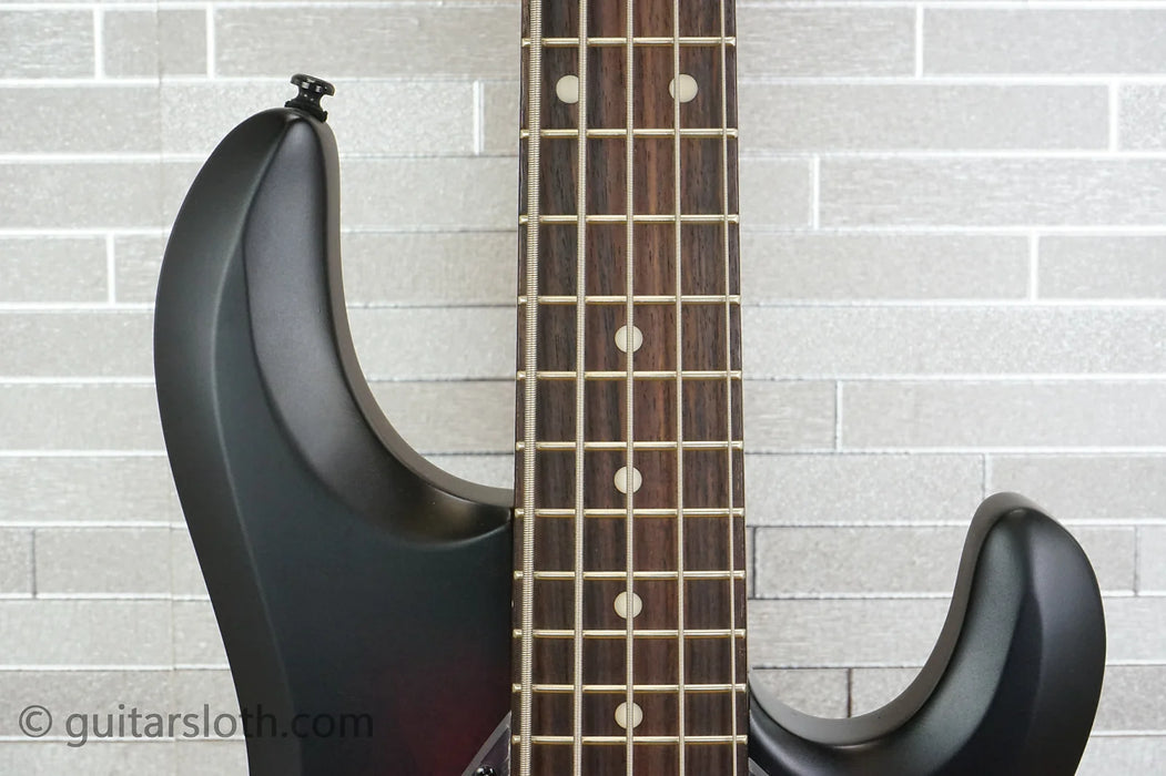 Sterling StingRay Ray35PB - Dark Scarlet Burst Satin