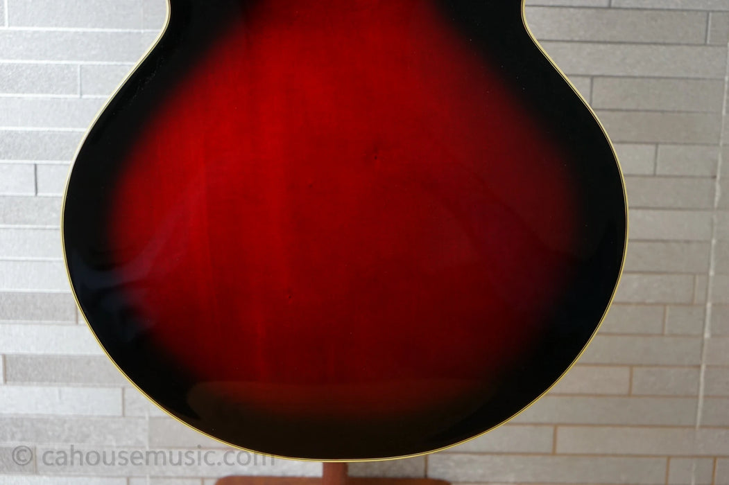 Ibanez AF75-TRS Artcore with Laurel Fretboard - Transparent Red Sunburst