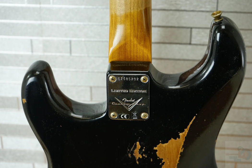 Fender Custom Shop 2025 LTD Roasted Dual-Mag II Stratocaster Relic - Aged Black