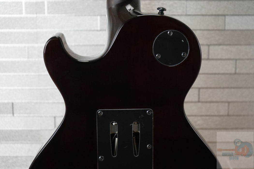 Dean Dean Thoroughbred Select Floyd Quilted Maple - Natural Black Burst