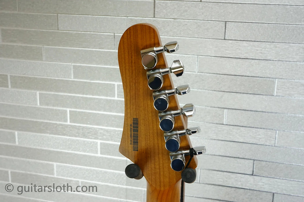 Tagima Cosmos Oasis Electric Guitar - Transparent Celestial Blue Blurst