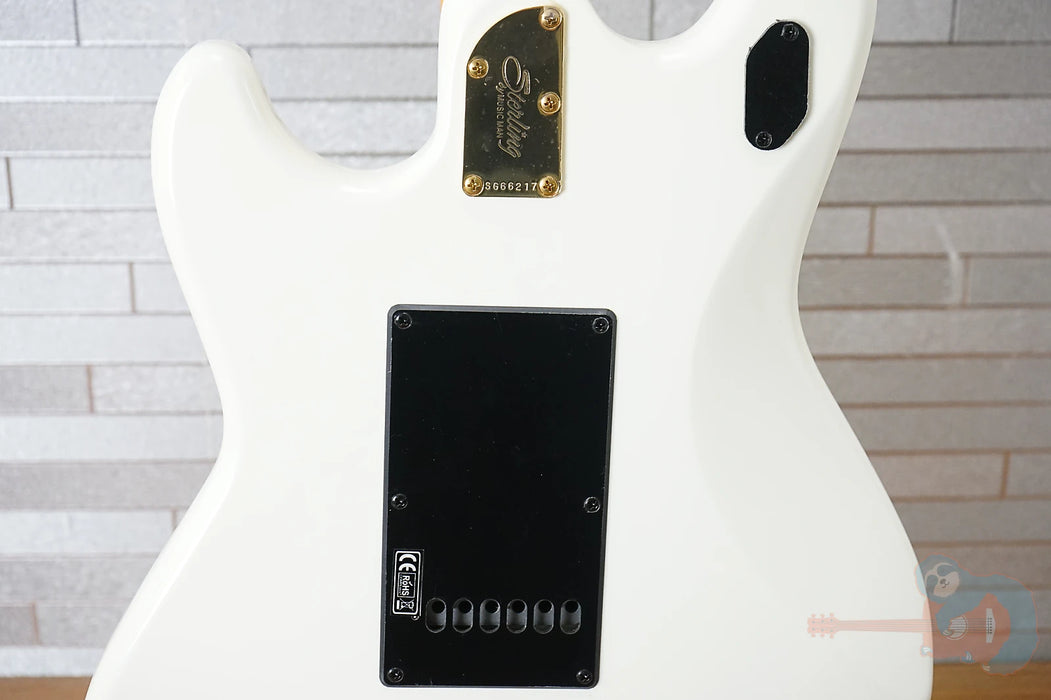 Sterling Jared Dines Signature StingRay - Olympic White W/ Gig Bag
