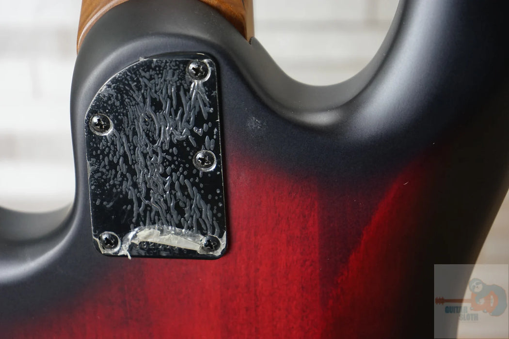 Sterling Jason Richardson Signature 7-String Cutlass - Dark Scarlet Burst Satin w/ Optional Gig Bag