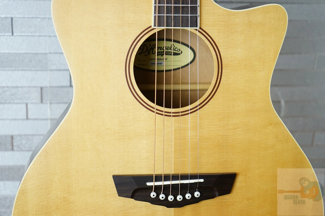 D'Angelico Premier Gramercy Grand Auditorium - Natural