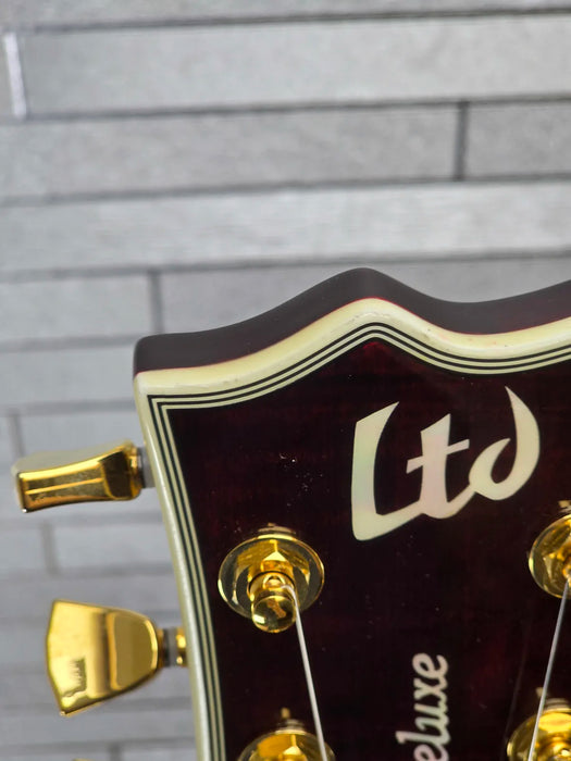 ESP LTD EC-1000T CTM Flamed Maple - See Thru Black Cherry