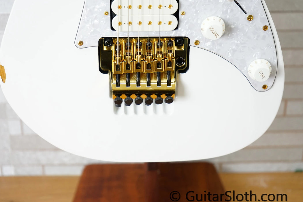 Ibanez JEM7VP-WH Steve Vai Premium Signature - White