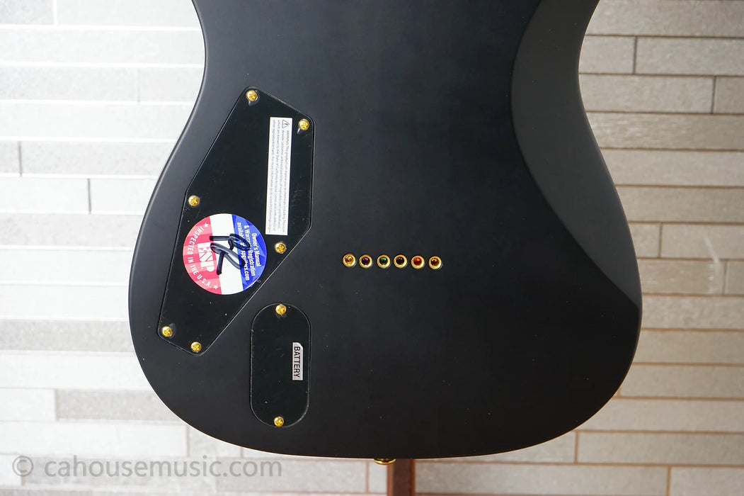 ESP LTD AA-1 Alan Ashby Signature Series - Black Satin