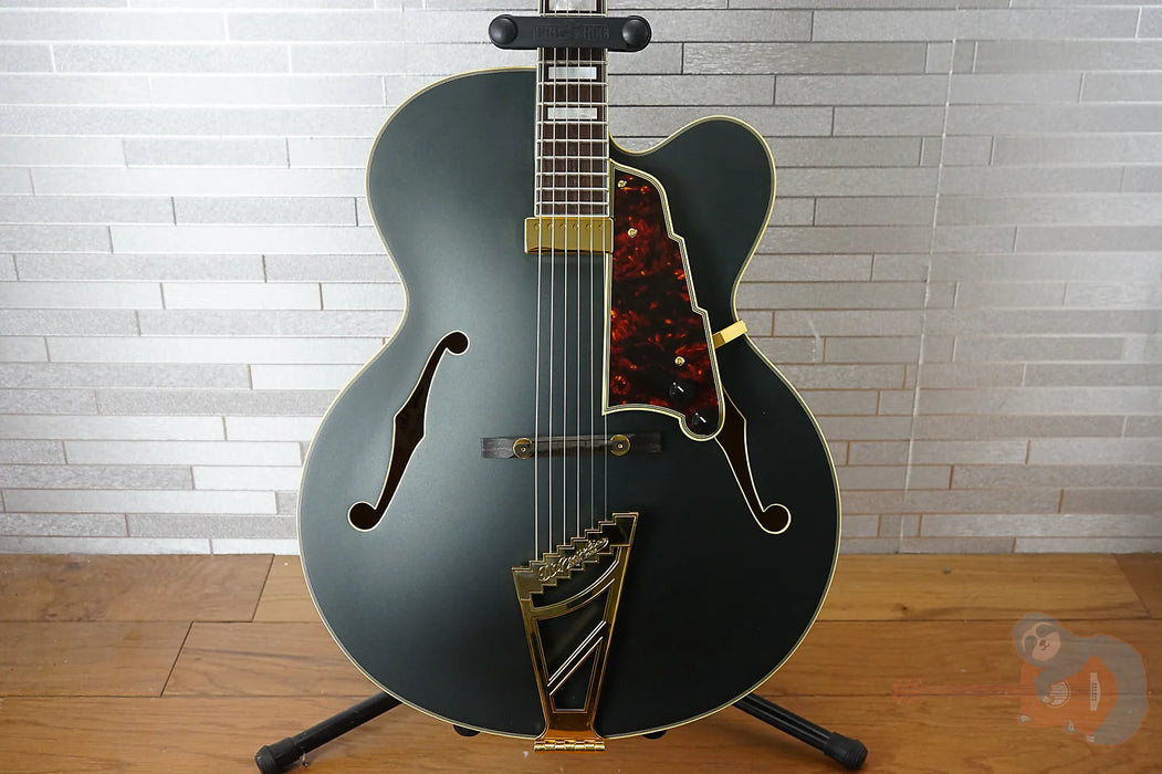 D'Angelico Deluxe EXL-1 Hollow Body Archtop - Matte Midnight