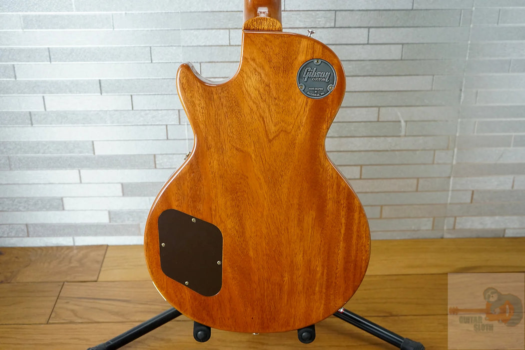 Gibson Custom Shop Murphy Lab '57 Les Paul Custom Ultra Light Aged - Orange Sparkle